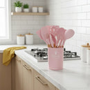 Kit 12 Utensílios de Silicone Luxo com Cabo de Madeira RoyalKitchen™- Promoção Black Friday