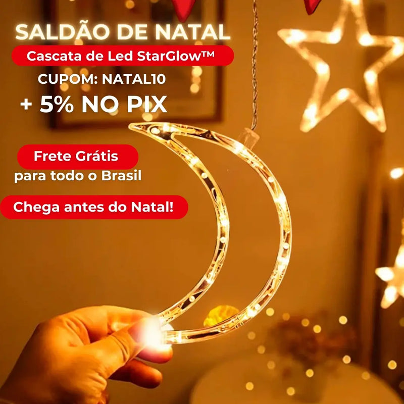 Cascata Mágica De LED StarGlow™- Super Saldão de Natal 🎄