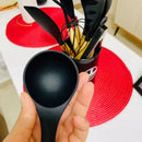 Kit 12 Utensílios de Silicone Luxo com Cabo de Madeira RoyalKitchen™- Promoção Black Friday